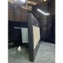 Refurbished Russell Hobbs 90cm Midnight Island Cooker Hood - Dark Steel