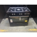 79058205/1/EQRANGE90GASBLACK Refurbished electriQ 90cm Gas Range Cooker Black