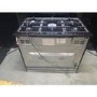 Refurbished electriQ 90cm Gas Range Cooker Black