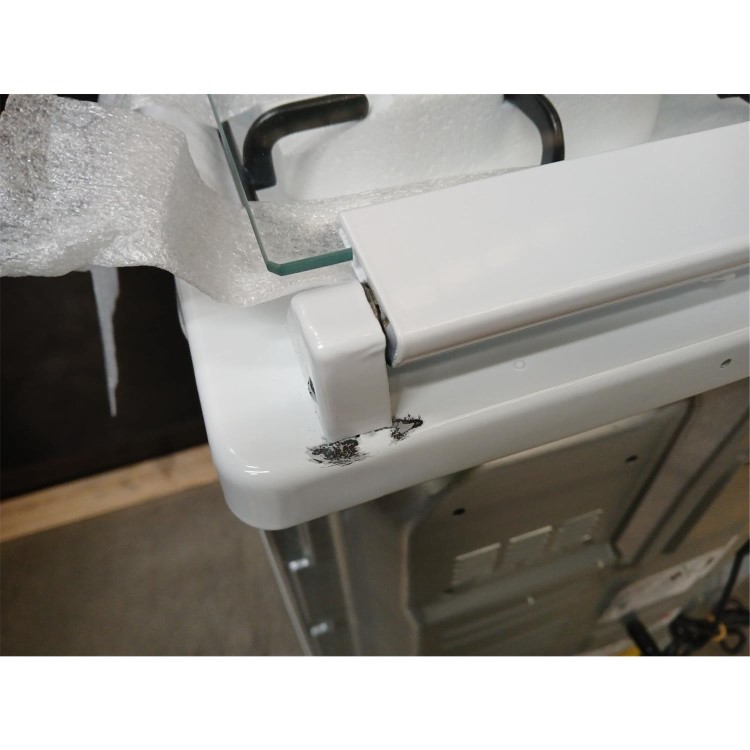 Refurbished Hotpoint 50cm Gas Cooker with Lid - White