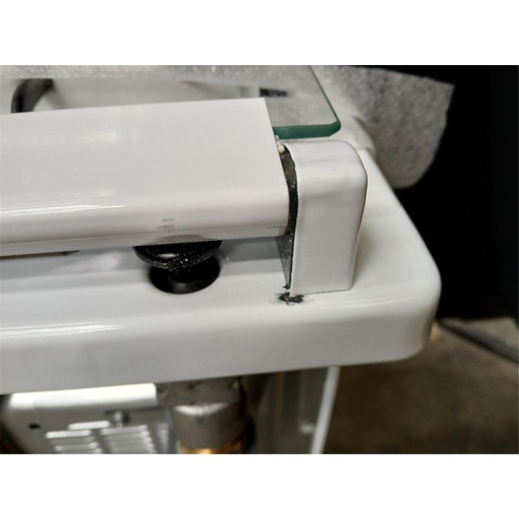 Refurbished Hotpoint 50cm Gas Cooker with Lid - White