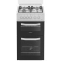 79058387/1/HTG5GCWL Refurbished Hotpoint 50cm Gas Cooker with Lid - White