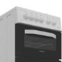 Refurbished Hotpoint 50cm Gas Cooker with Lid - White