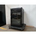 79060918/1/ITG6GB Refurbished Indesit 60cm Twin Cavity Gas Cooker - Black