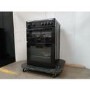 Refurbished Indesit 60cm Twin Cavity Gas Cooker - Black
