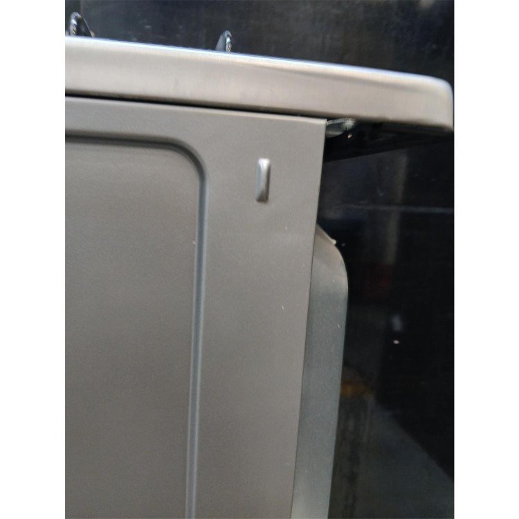 Refurbished Indesit 50cm Dual Fuel Cooker - Stainless Steel