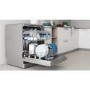 Refurbished Indesit 14 Place Freestanding Dishwasher, fast&clean, push&go, intensive program, eco, programme, Silver, E rated