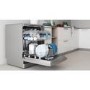 Refurbished Indesit 14 Place Freestanding Dishwasher, fast&clean, push&go, intensive program, eco, programme, Silver, E rated