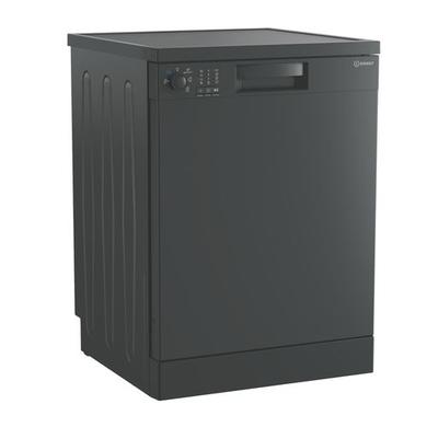 Refurbished Indesit Push&Go IN2FE13DT9AUK Freestanding Dishwasher - Graphite