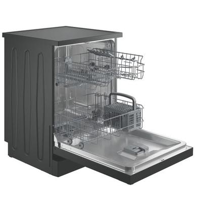 Refurbished Indesit Push&Go IN2FE13DT9AUK Freestanding Dishwasher - Graphite