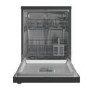 Refurbished Indesit Push&Go IN2FE13DT9AUK Freestanding Dishwasher - Graphite