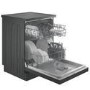 Refurbished Indesit Push&Go IN2FE13DT9AUK Freestanding Dishwasher - Graphite