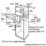 Refurbished Bosch Series 2 HHF113BR0B Electric Single Oven - Stainless Steel