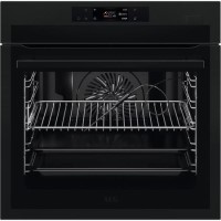 Refurbished AEG 7000 Series BSE778380T SteamCrisp Pyrolytic Self-Cleaning Single Oven with Food Probe - Matt Black