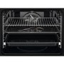 Refurbished AEG 7000 Series BSE778380T SteamCrisp Pyrolytic Self-Cleaning Single Oven with Food Probe - Matt Black