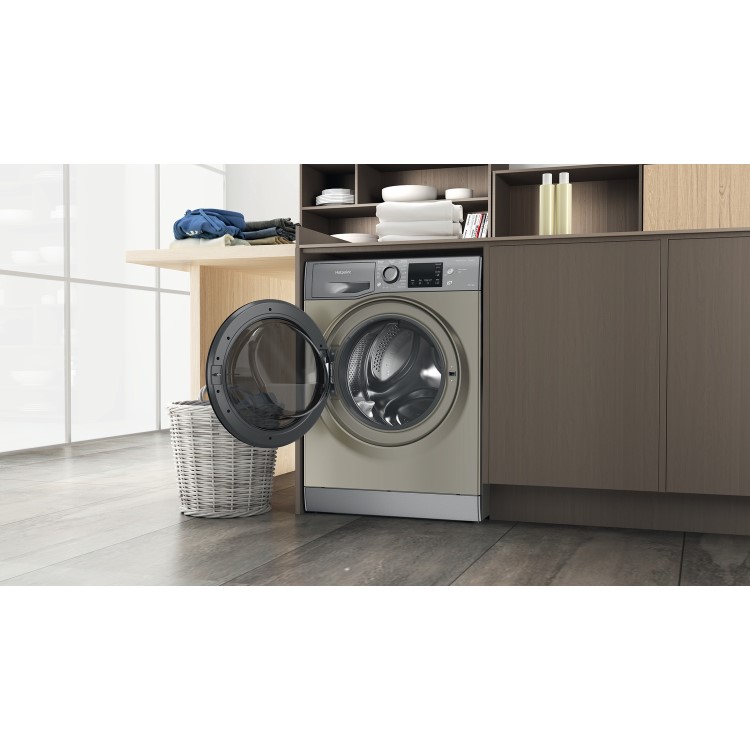Hotpoint Futura 9kg Wash 6kg Dry 1400rpm Washer Dryer - Graphite Grey
