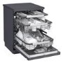 Refurbished LG TrueSteam Freestanding Dishwasher - Smart Wi-Fi A-Rated - Black