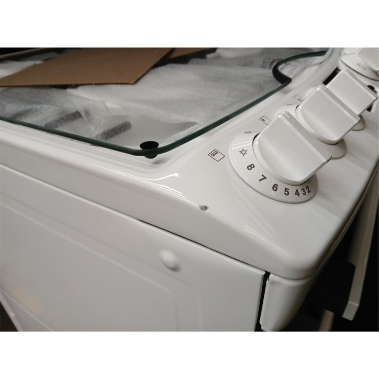 Refurbished AEG 55cm Gas Cooker with Lid - White