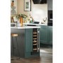 Refurbished CDA 19 Bottle Capacity Single Zone Freestanding 30cm Under Counter Wine Cooler - Stainless Steel