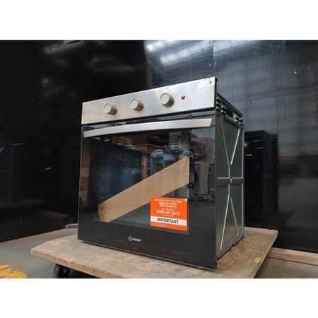 Refurbished Indesit IO233XUK Click&Clean Electric Single Oven - Stainless Steel
