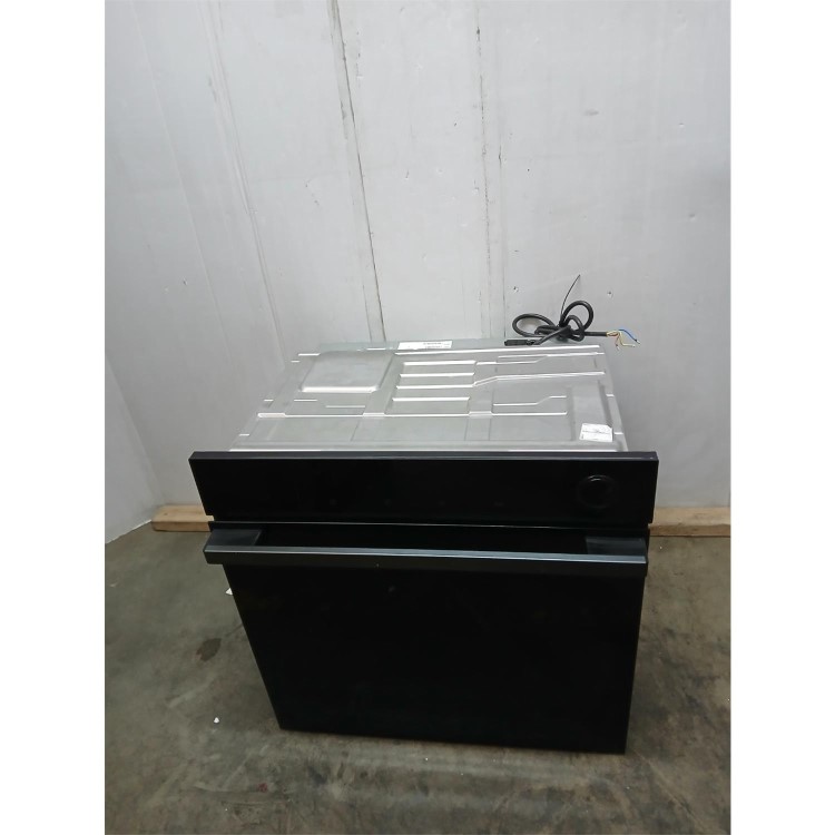 Refurbished Hisense Hi6 BlackLine BSA66346PDBGUK Built In Electric Pyrolytic Steam Add Plus Single Oven