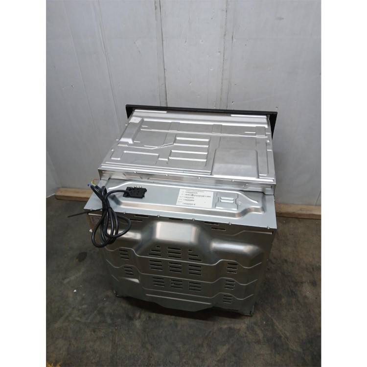 Refurbished Hisense Hi6 BlackLine BSA66346PDBGUK Built In Electric Pyrolytic Steam Add Plus Single Oven