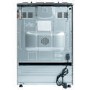 Refurbished electriQ 60cm Dual Fuel Single Oven Cooker - Stainless Steel