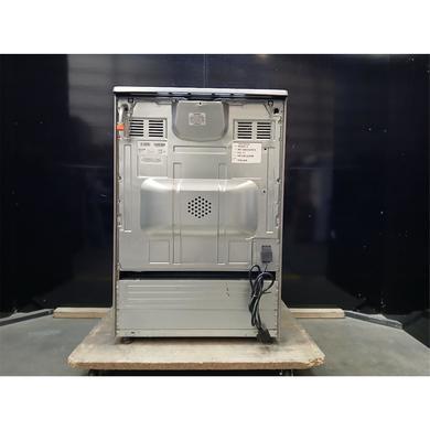 Refurbished electriQ 60cm Dual Fuel Single Oven Cooker - Stainless Steel