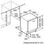 Refurbished Bosch SMV46NX00G Series 4 14 Place Settings Fully Integrated Dishwasher