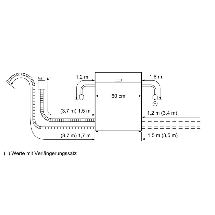 Refurbished Bosch SMV46NX00G Series 4 14 Place Settings Fully Integrated Dishwasher