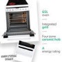 Refurbished Amica 60cm Single Fan Oven Electric Cooker With Ceramic Hob - White
