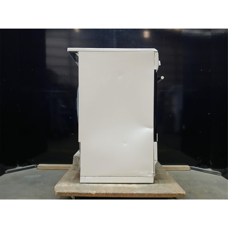 Refurbished Amica 60cm Single Fan Oven Electric Cooker With Ceramic Hob - White