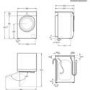 Refurbished AEG 6000 Series ProSense&reg; 8kg 1400rpm Washing Machine - White