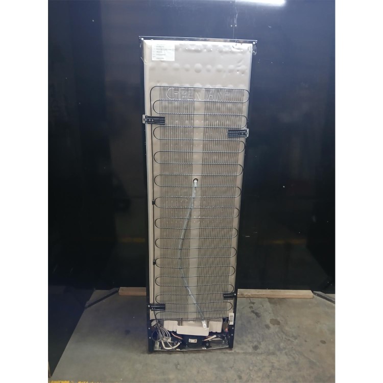 Refurbished Indesit Freestanding 287 Litre 50/50 55cm Fridge Freezer with Low Frost Technology in Black, E Rated