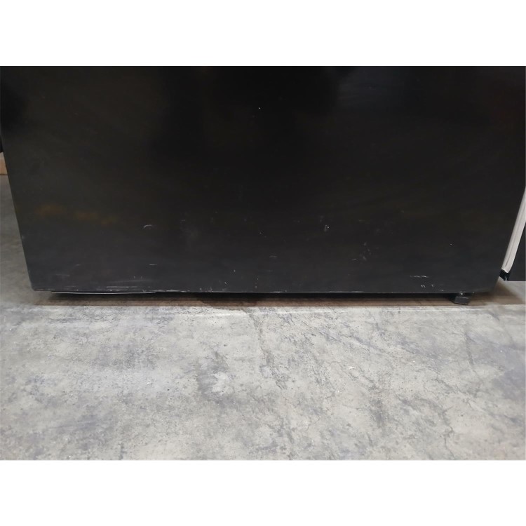 Refurbished Indesit Freestanding 287 Litre 50/50 55cm Fridge Freezer with Low Frost Technology in Black, E Rated