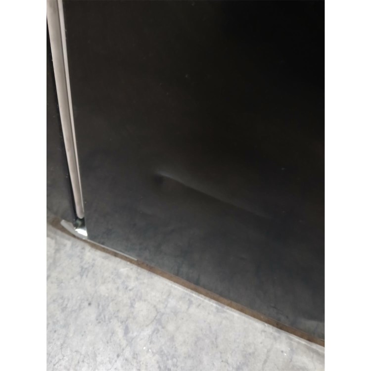Refurbished Indesit Freestanding 287 Litre 50/50 55cm Fridge Freezer with Low Frost Technology in Black, E Rated
