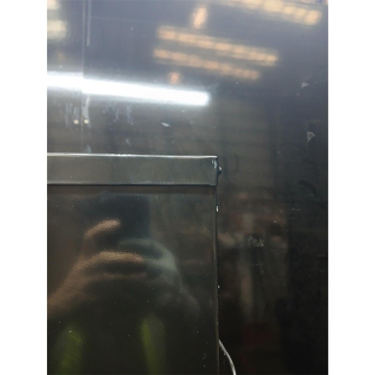 Refurbished Indesit Freestanding 287 Litre 50/50 55cm Fridge Freezer with Low Frost Technology in Black, E Rated