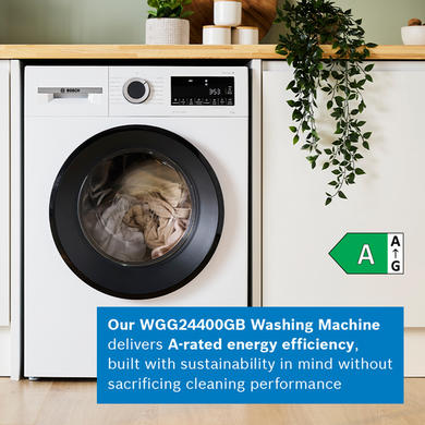 Refurbished Bosch WGG24400GB Series 6 9kg 1400rpm Washing Machine - White