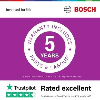 Refurbished Bosch WGG24400GB Series 6 9kg 1400rpm Washing Machine - White