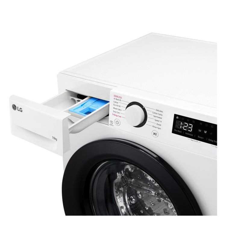 LG Series 4 AI Direct Drive 10kg 1400rpm Washing Machine - White