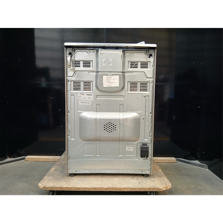 Refurbished electriQ 60cm Dual Fuel Cooker with Double Oven Stainless Steel