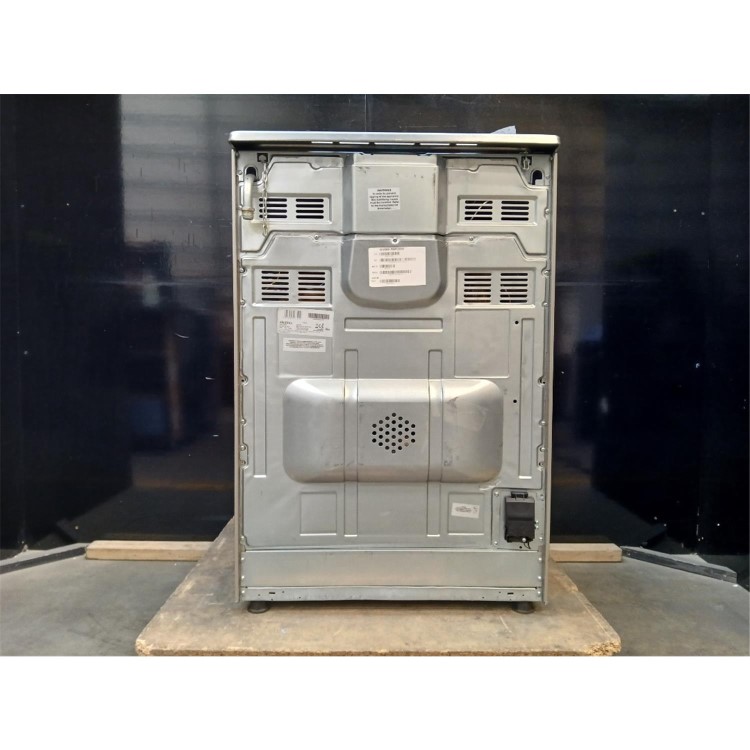Refurbished electriQ 60cm Dual Fuel Cooker with Double Oven Stainless Steel