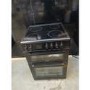Refurbished ElectriQ 60cm Electric Twin Cavity Cooker With Ceramic Hob Black
