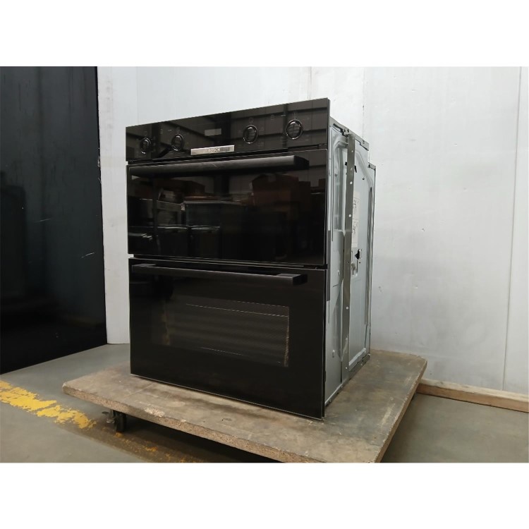 Refurbished Bosch NBS533BB0B Series 4 Built-Under Electric Double Oven - Black