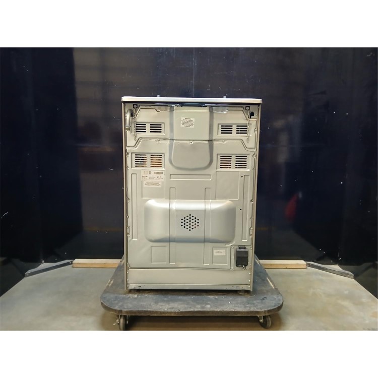 Refurbished electriQ 60cm Dual Fuel Cooker - Stainless Steel