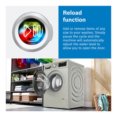 Refurbished Bosch WIW28502GB Series 8 8kg 1400rpm Integrated Washing Machine