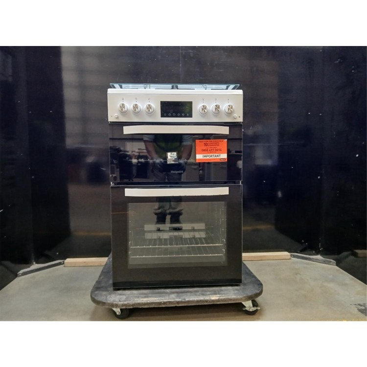 Refurbished Hotpoint 60cm Gas Cooker - White