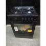 Refurbished electriQ 60cm single Cavity Gas Cooker Black