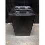 Refurbished electriQ 60cm single Cavity Gas Cooker Black