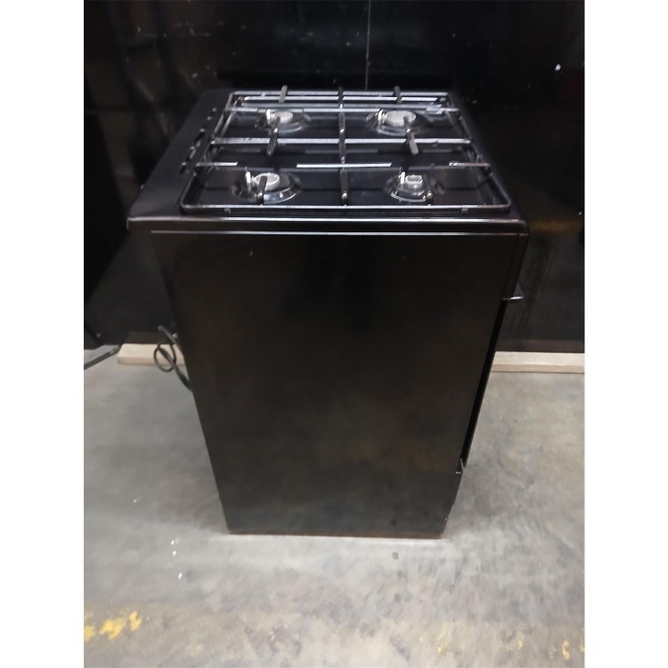 Refurbished electriQ 60cm single Cavity Gas Cooker Black